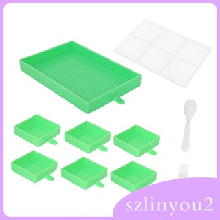 [szlinyou2] ถาดปักครอสสติตช์คริสตัล 5D อุปกรณ์เสริม สําหรับผู้ใหญ่