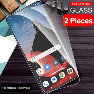 Think Phone Glass 2Pcs For Motorola ThinkPhone 5G Tempered Glass Moto Rola MotorolaThinkPhone 6.6inch 2023 Screen Protector Film