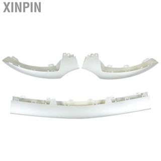 Xinpin Front Bumper Lower Trim Set Break Proof Wear Resistant Lip Spoiler Chin for Car