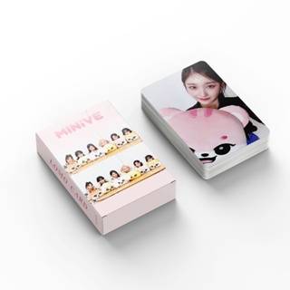 พร้อมส่ง โปสการ์ดโลโม่ IVE MINIVE POP UP Liz Leeseo Yujin Wonyoung Gaeul Rei Kpop 55 ชิ้น ต่อกล่อง