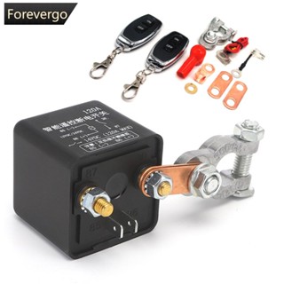 Forevergo สวิตช์รีเลย์แบตเตอรี่รถยนต์ ไร้สาย 12V 24V 120A 200A 250A D3I8