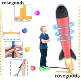 Rosegoods1 Air Stomp Rocket Funny Pop Up Sports Shooting Sport Game