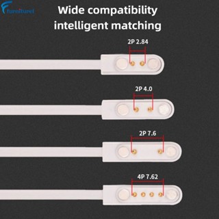 สายชาร์จสมาร์ทวอทช์ แบบแม่เหล็ก 2 Pin 4 Pins USB สําหรับ Q12 60 ซม.