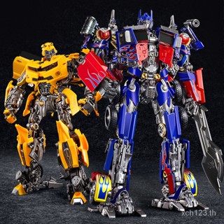 [พร้อมส่ง] โมเดลหุ่นยนต์ Transformers Commander Bumblebee Barricade ขนาดใหญ่ ของเล่นสําหรับเด็ก NLAR