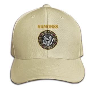 Ramones Logo 1 หมวกเบสบอลลําลอง กันแดด แฟชั่น สําหรับตกปลากลางแจ้ง