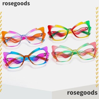 Rosegoods1 แว่นตาป้องกันแสงสีฟ้า กรอบเบาพิเศษ ทนทาน สําหรับสํานักงาน