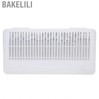 Bakelili Nail Bits Drill Convenient To Use 30pcs Wearresistant For