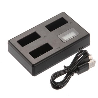 ที่ชาร์จแบตเตอรี่กล้อง LCD DIGITAL TRIPLE CHARGER FOR CANON LP-E17 for EOS 750D 760D