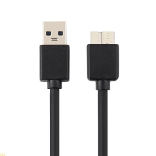 Xin สายเคเบิลเชื่อมต่อ USB 3 0 Type-A เป็น Micro B สําหรับฮาร์ดไดรฟ์ สมาร์ทโฟน เครื่องพิมพ์ PC 0 2 0 3 0 5 1 เมตร