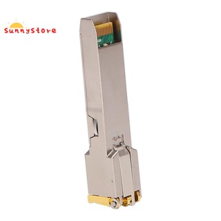 Sfp โมดูลสวิตช์ RJ45 Gbic 10 100 1000 เชื่อมต่อ SFP ทองแดง RJ45 SFP โมดูล Gigabit พอร์ตอีเธอร์เน็ต