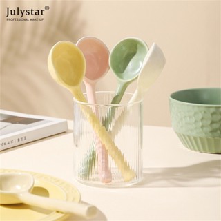 JULYSTAR Spoon High Porcelain Spoon Palette Korean Soft Palette Bonmi