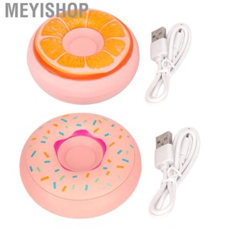 Meyishop Electric  USB Rechargeable 3 Gears Doughnut Shape Pocket Heater