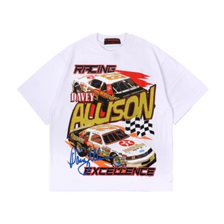 เสื้อยืด Nascar ALLISON สีขาว โอเวอร์ไซซ์ WHITE1