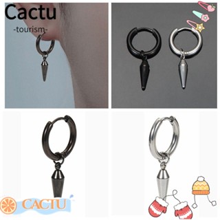 Cactu อะนิเมะ ต่างหู, เครื่องประดับ พร็อพ DIY ต่างหูสตั๊ด, อินเทรนด์ สเตนเลส หู คลิป ผู้ชาย ผู้หญิง