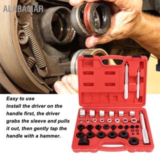 ALABAMAR 33pcs Master Bushing Driver Set เมตริกและมาตรฐาน SAE Bearing Seal Removal Installer Kit