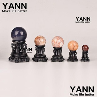 Yann1 ฐานวางลูกบอลคริสตัล เรซิน แร่หินโมรา สําหรับตั้งโชว์