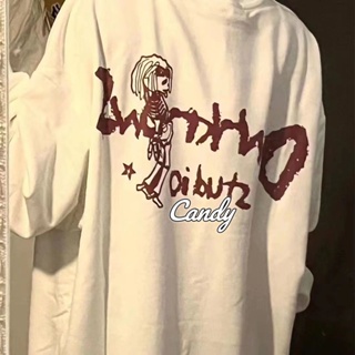 Candy Kids  เสื้อผ้าผู้ญิง แขนยาว เสื้อฮู้ด คลุมหญิง สไตล์เกาหลี แฟชั่น  คุณภาพสูง Stylish Beautiful Comfortable A28J169 36Z230909