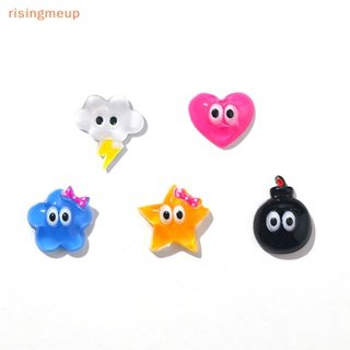 [risingmeup] จี้รูปดาว 3D คละสี สําหรับตกแต่งเล็บ DIY 20 ชิ้น