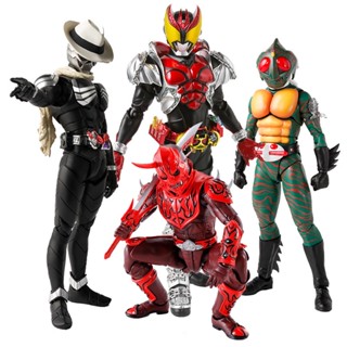 Bandai SHF ฟิกเกอร์แกะสลักกระดูกจริง Kamen Rider W Den-O Taros AmazonKIVA