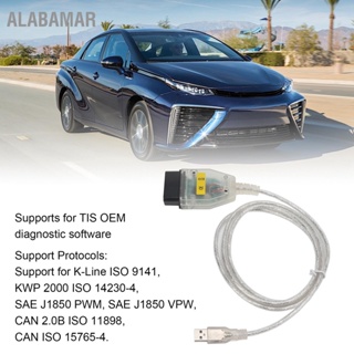 ALABAMAR รถ MINI VCI OBD2 สายวินิจฉัย J1962 22Pin Connector ชิป SMD สำหรับซอฟต์แวร์ TIS OEM