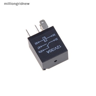 [milliongridnew] รีเลย์ DC 12V 5 Pins 30A สําหรับรถยนต์ จักรยาน WQL