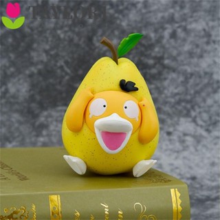 Taylor1 โมเดลฟิกเกอร์ PVC อนิเมะ Pear Psyduck Kawaii Fruit Under Pressure Psyduck ของเล่นสําหรับเด็ก