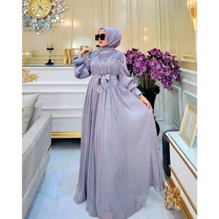 Nadiva Maxy Modern Muslim Women All Size Fit To XL Besar Apk Mutiara Gamis Lebaran Premium