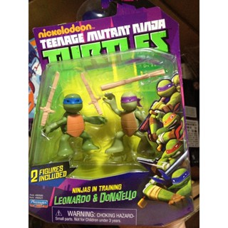 พร้อมส่ง ของแท้ ตุ๊กตาเต่านินจา TMNT Da Vinci Donatello Little Turtle