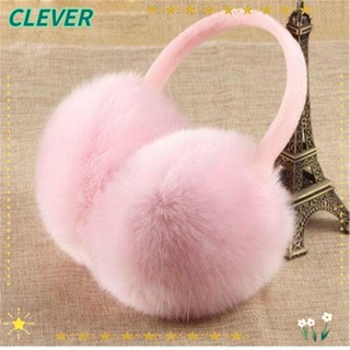 Clever ที่ปิดหูกันหนาว ขนปุยนุ่มนิ่ม อบอุ่น