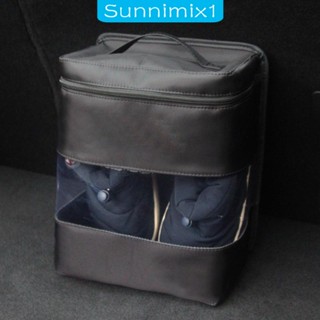 [Sunnimix1] กล่องเก็บรองเท้า สีดํา สําหรับออฟฟิศ