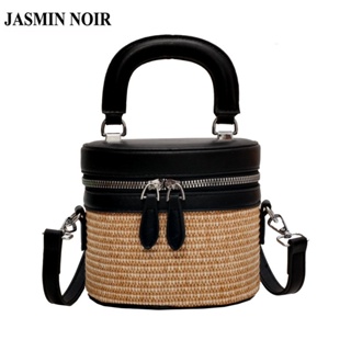 Jasmin NOIR กระเป๋าถือ กระเป๋าสะพายไหล่ หนัง PU ขนาดเล็ก แฟชั่นฤดูร้อน สําหรับสตรี 2023