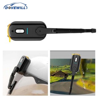 [Dovewill] ที่ปัดน้ําฝนไฟฟ้า พร้อมตัวยึดกล้องส่องทางไกล ชาร์จ USB สําหรับรถจักรยานยนต์