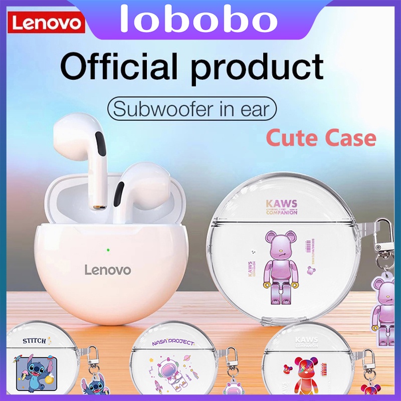 Lenovo HT38 หูฟังบลูทูธ ไมโครโฟนในตัว หูฟังไร้สาย หูฟังสำหรับเล่นเกม