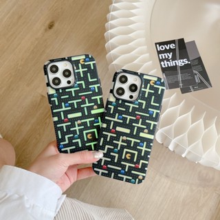 เคสโทรศัพท์มือถือแบบแข็ง ลายเขาวงกต เปลี่ยนสีได้ สําหรับ iPhone 14 Pro Max 14Pro 13 12Pro 14 Plus 11 12 13 Pro Max