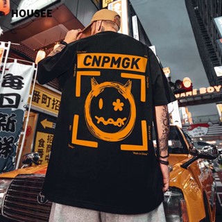 S-8XL National tide brand little devil short-sleeved T-shirt men and women trend Harajuku style hip-hop oversize su_02