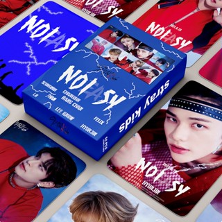 โปสการ์ดโลโม่ ลาย STRAY KIDS NOEASY Thunderous DOMINO 54 ชิ้น ต่อกล่อง