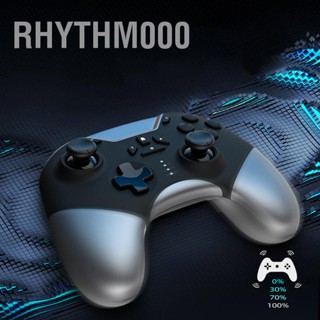 Rhythm000 Bluetooth Gamepad Multifunction Vibrating Wireless Gaming Controller for Switch IOS Windows Android