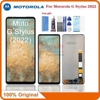 อะไหล่หน้าจอสัมผัส LCD 6.8 นิ้ว สําหรับ Motorola Moto G Stylus 2022 Moto G Stylus 2022