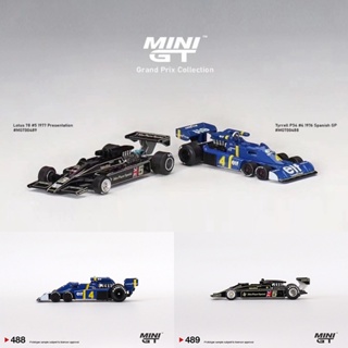 Mini GT 1:64 F1 #4 #โมเดลรถยนต์แครอส ขนาดเล็ก 488 489 5 ชิ้น