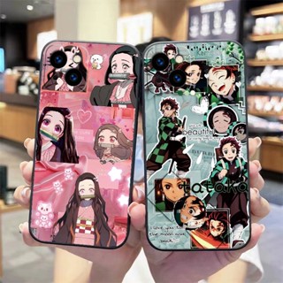 เคสโทรศัพท์มือถือแบบนิ่ม กันรอยกล้อง ลายอะนิเมะคู่รัก สําหรับ Samsung A73 A72 A53 A52S A52 A32 A32 A23 A22 A13 A12 5G A10 A10S A11 A14 A31 A51 A71