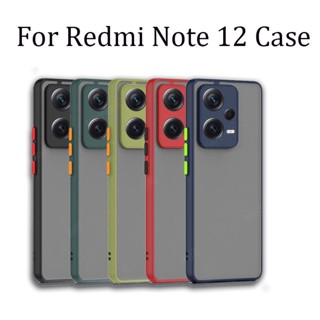 เคสโทรศัพท์มือถือ ผิวด้าน กันกระแทก สําหรับ Redmi Note 12s 12 11 Pro Plus 11s 4G 5G