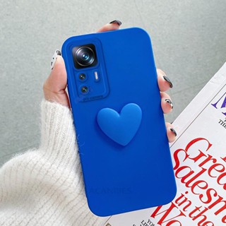 เคสซิลิโคนนิ่ม ลายการ์ตูนหัวใจ 3D สีแคนดี้ หรูหรา สําหรับ Xiaomi 13 Pro Xiaomi 13 Lite 12T Pro 12lite Civi 2