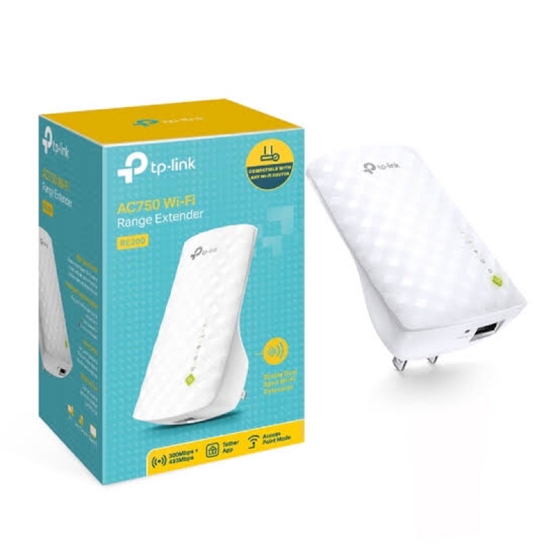 TP-LINK RE200 - AC750 WiFi Range Extender