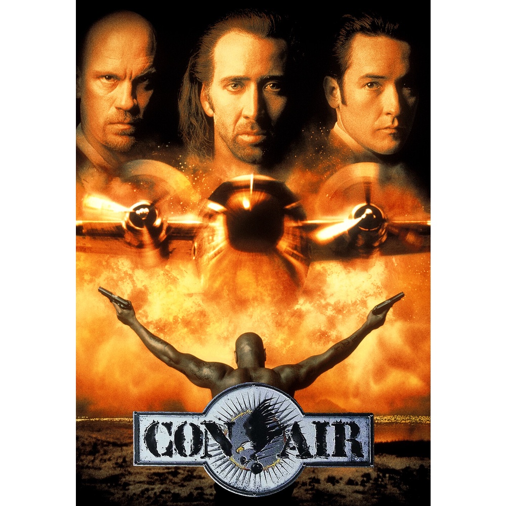 Con Air ปฏิบัติการแหกนรกยึดฟ้า (1997) DVD หนัง มาสเตอร์ พากย์ไทย