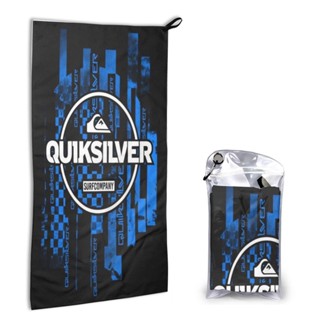 【พร้อมส่ง】 Quiksilver ผ้าขนหนูไมโครไฟเบอร์ แห้งเร็ว พิมพ์ลาย ขนาด 16x31.5 นิ้ว สําหรับผู้ใหญ่ ท่องเที่ยว ยิม ตั้งแคมป์ สระว่ายน้ํา โยคะ ปิกนิก กลางแจ้ง