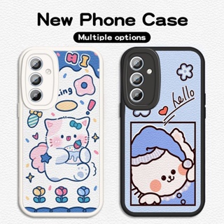 เคสโทรศัพท์ซิลิโคน TPU แบบนิ่ม กันกระแทก ป้องกันกล้อง ลายการ์ตูน สําหรับ Samsung Galaxy A54 A14 5G 4G LTE SAM 2023