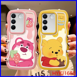 เคส Vivo V27e เคส Vivo V27 Pro การ์ตูนน่ารัก tpu ซิลิโคน ลายคลื่น เคสป้องกัน เคสนิ่ม XTY