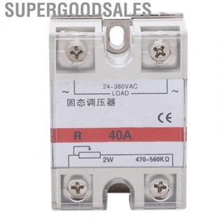 Supergoodsales Solid State Voltage Regulator  40A Non Noise AC Thyristor Switching Circuit Automatic Process Control for Industrial Use