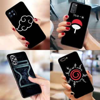 เคสโทรศัพท์มือถือแบบนิ่ม TPU ลายโลโก้นารูโตะ Nubes akatsuki BS84 สําหรับ Oppo A78 A56s A58X A55 4G A16K A16e A1 A1x Reno8 T 5G Find X6 Pro