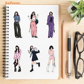 [BaiPester] สติกเกอร์ ลายเด็กผู้หญิง 65 ชิ้น สําหรับตกแต่งสมุดอัลบั้ม DIY